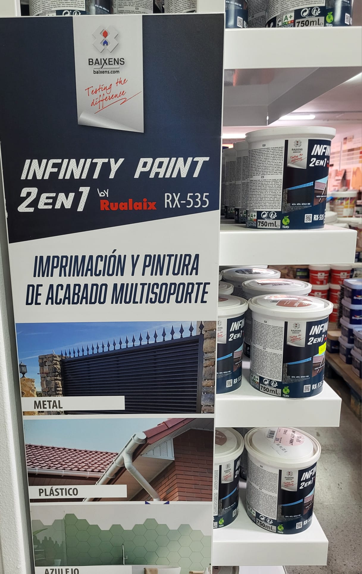 Distribuidor de impermeabilizantes y pinturas en Barcelona